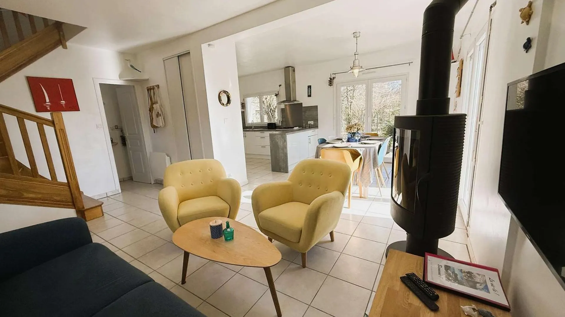 Maison Lumineuse A Beg-Meil, Proche Plages Et Commerces - Fr-1-481-174 Fouesnant France